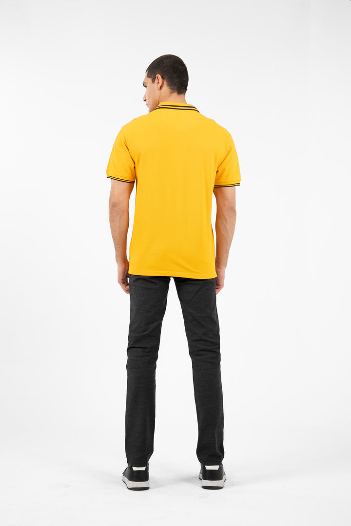 Tipping Comfort Polo Mustard