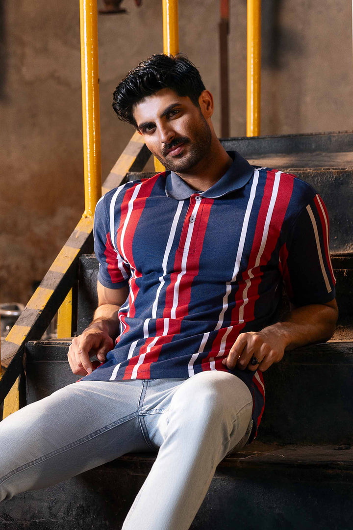 Comfort Stripe Polo