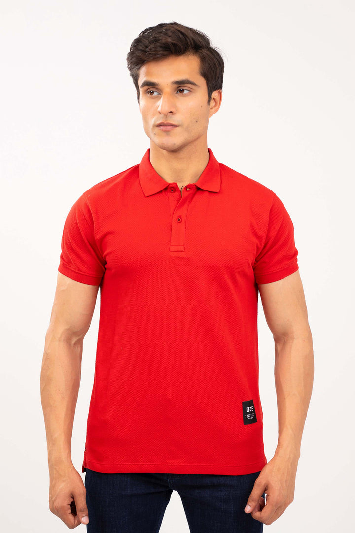 Textured Polo