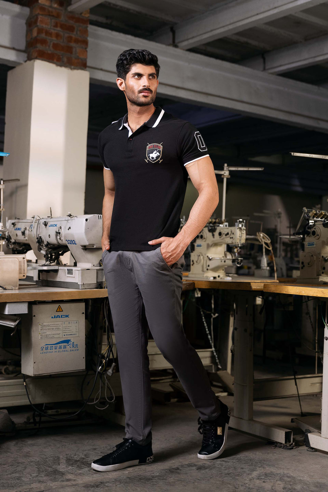 Embroidered Polo