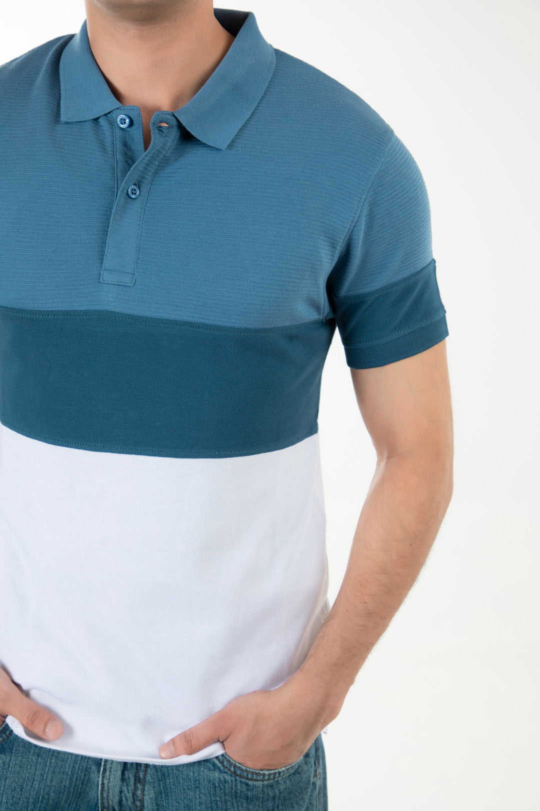 Paneled Regular Polo