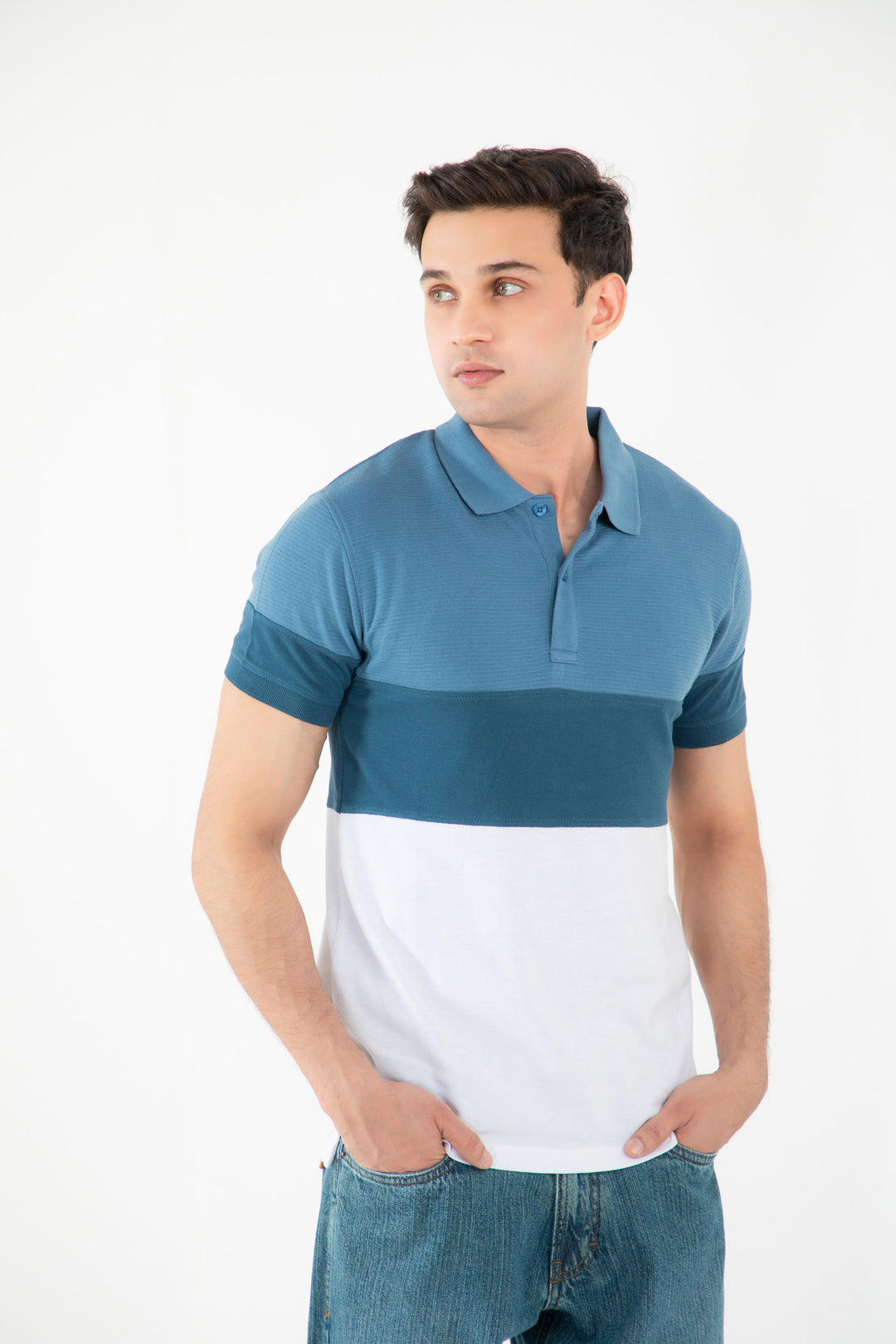 Paneled Regular Polo