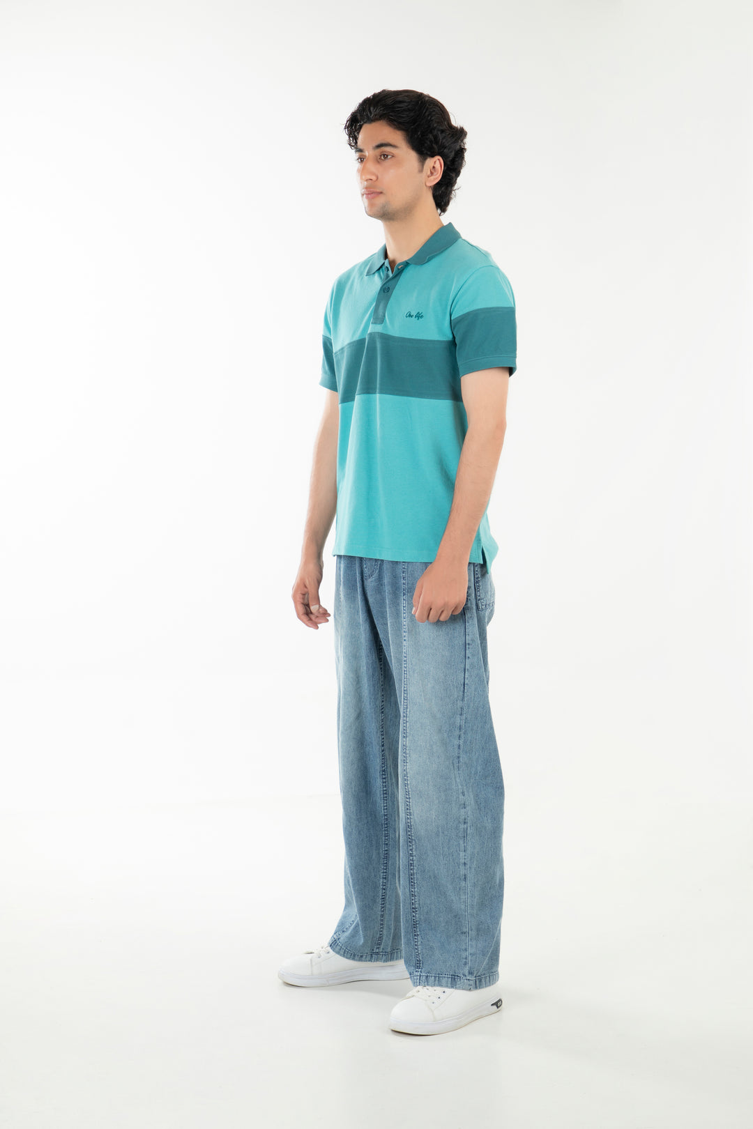 Contrasting Comfort Polo