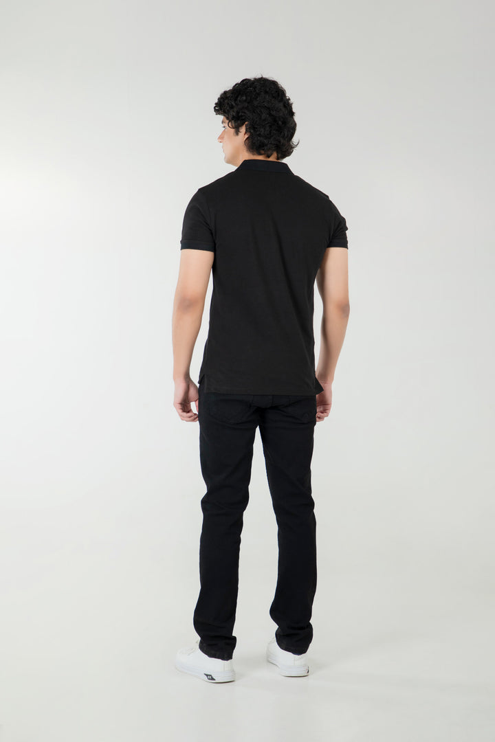 Regular Zipped Polo