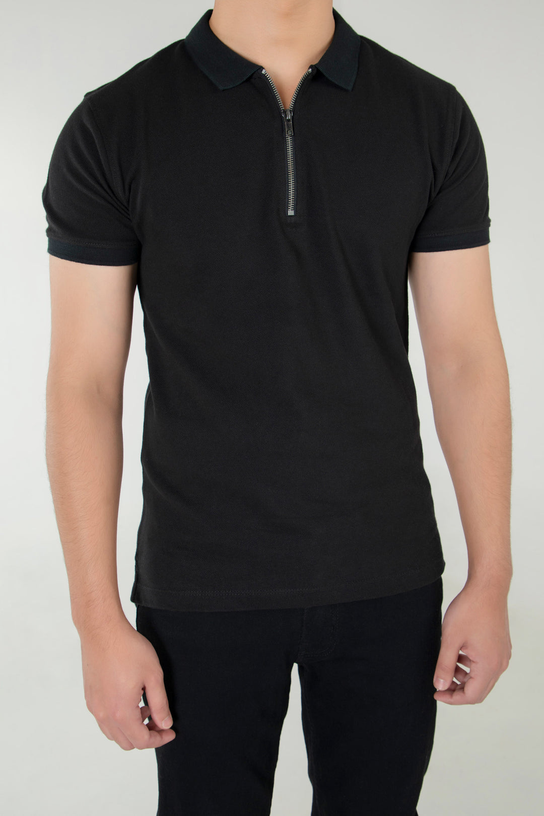 Regular Zipped Polo