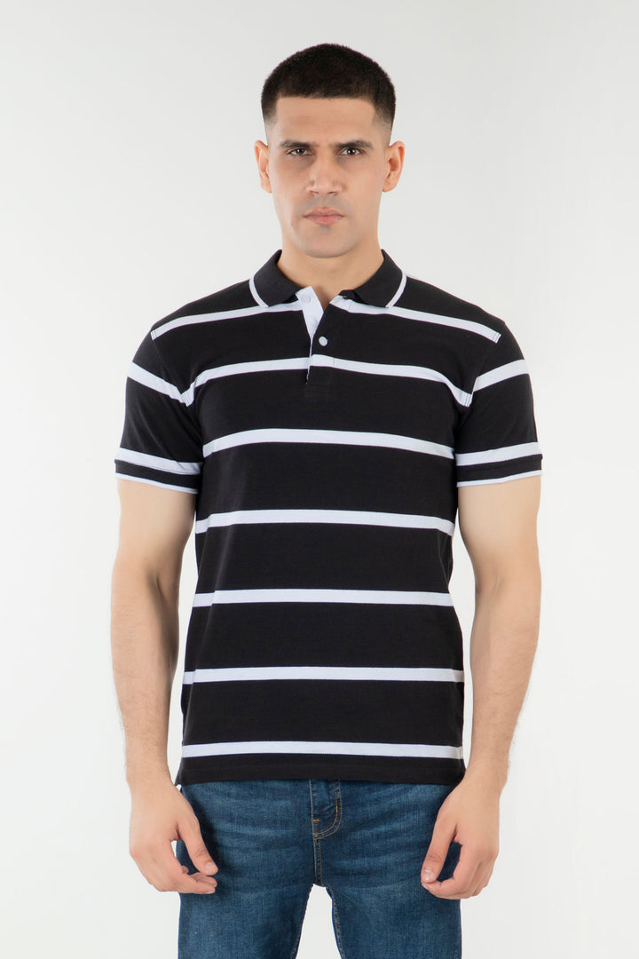 Regular Stripe Polo