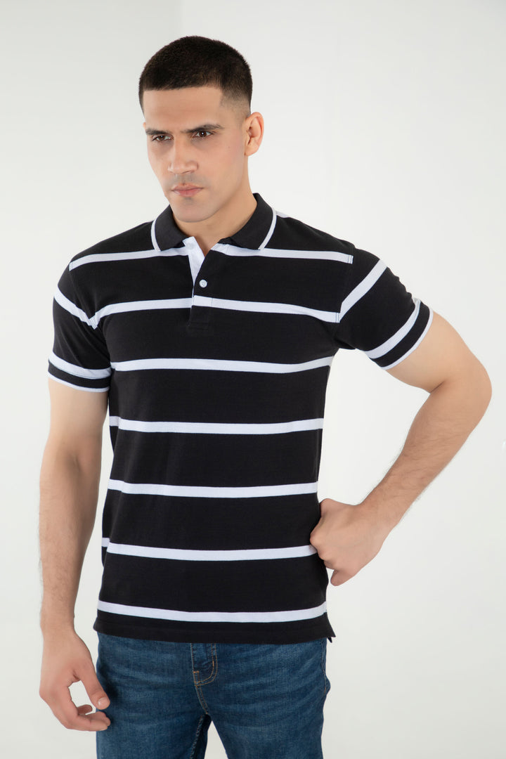 Regular Stripe Polo