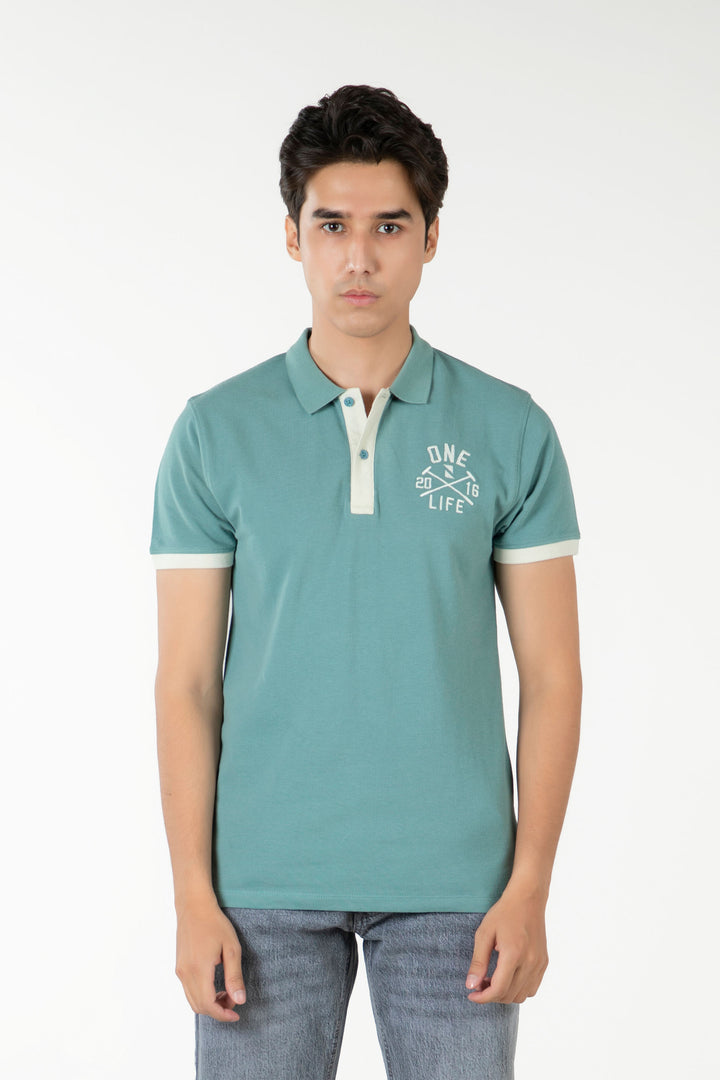 Regular Embroidered Polo