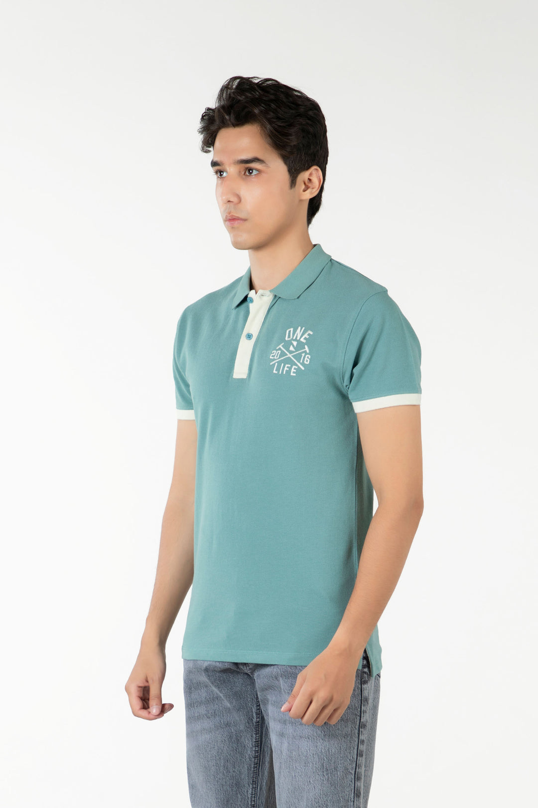 Regular Embroidered Polo