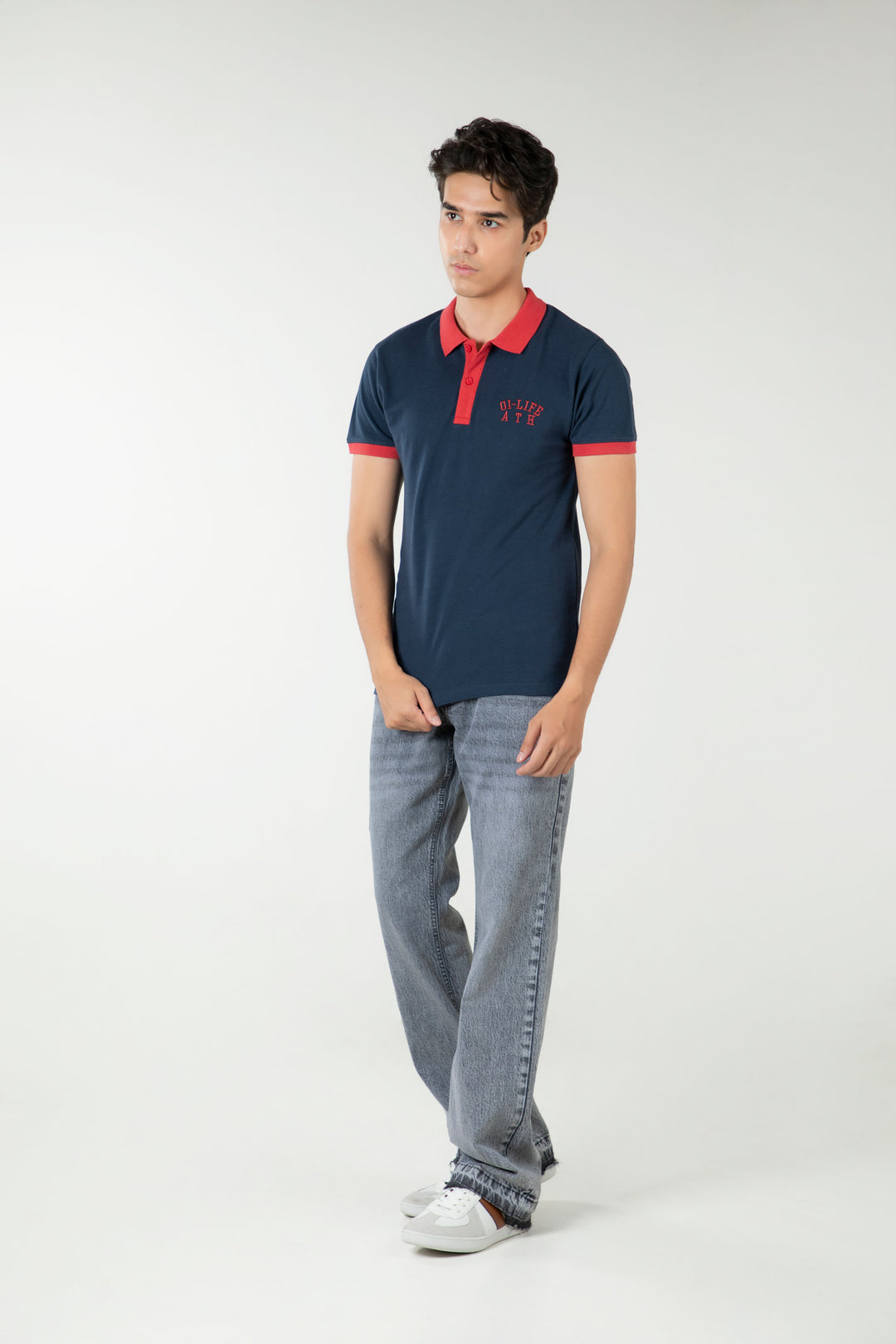 Regular Embroidered Polo
