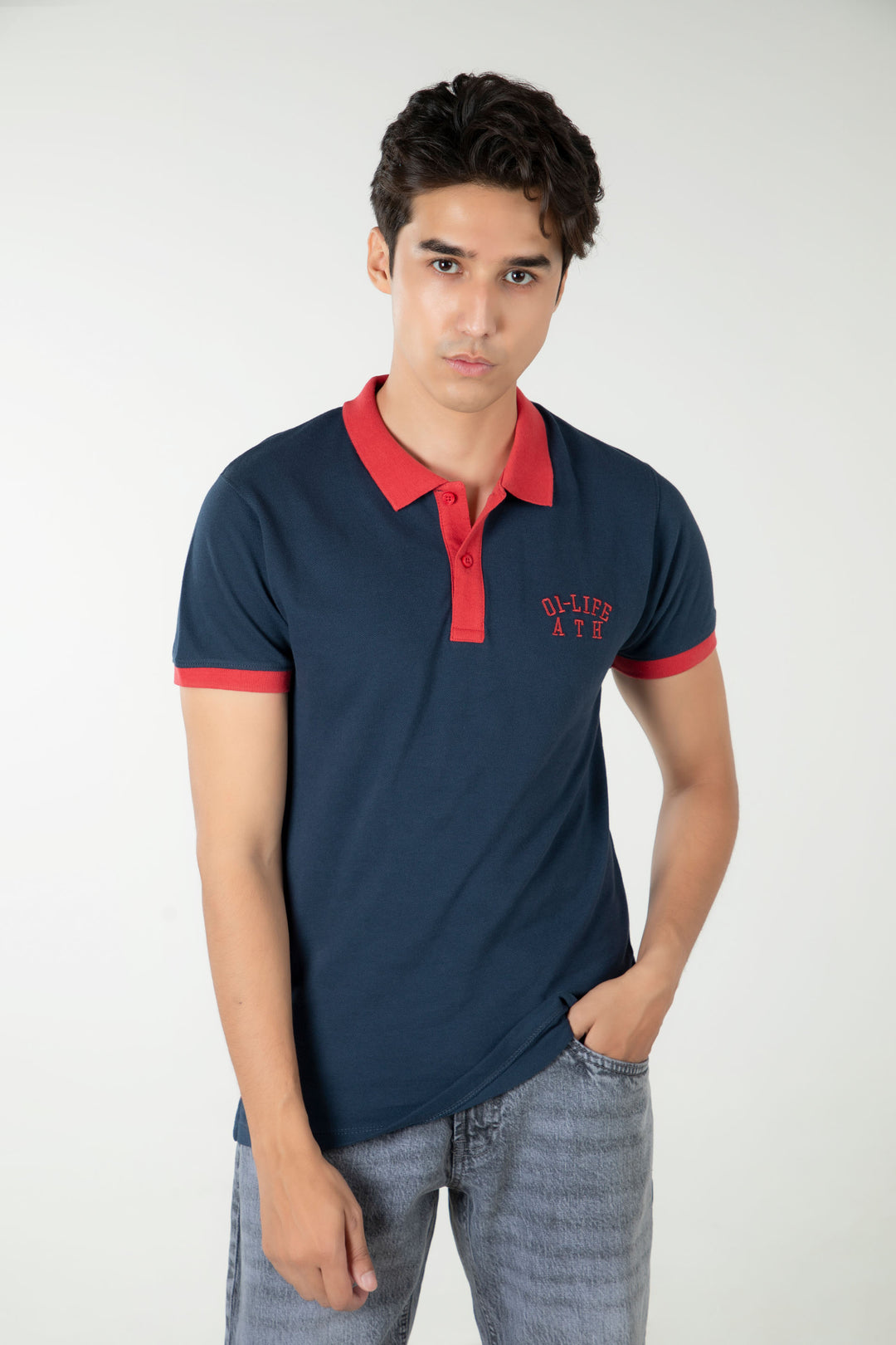 Regular Embroidered Polo