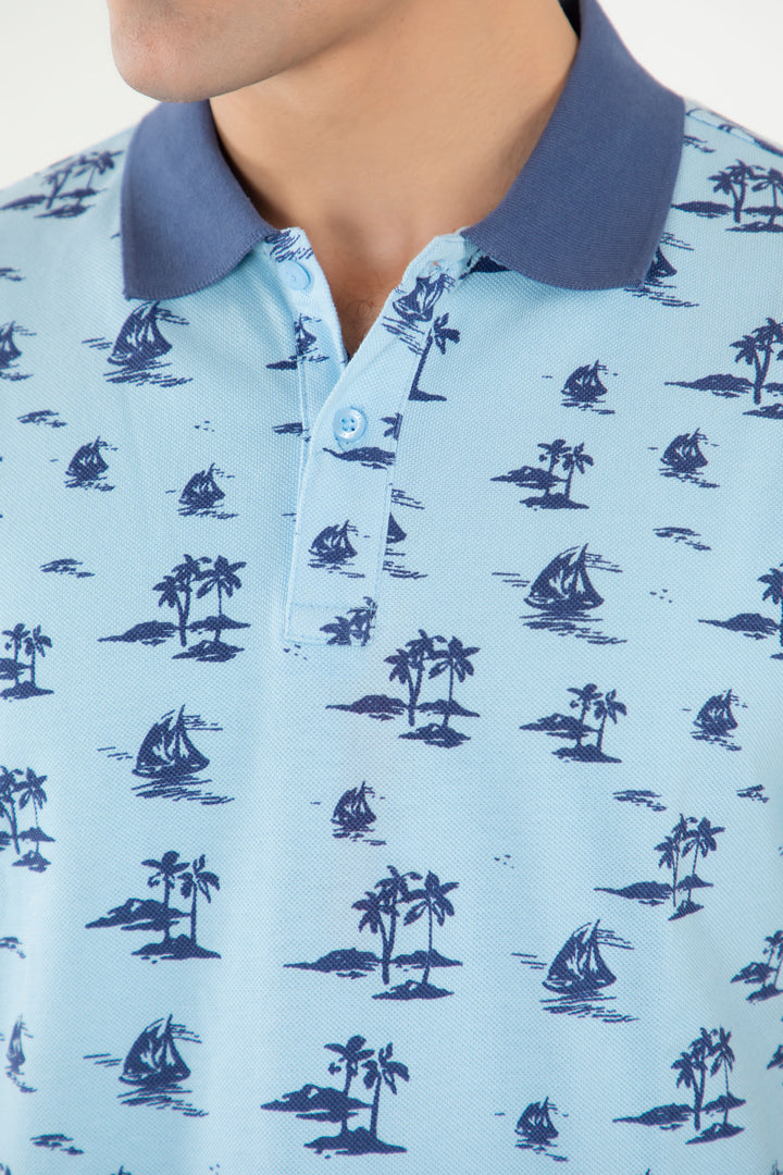 Comfort Printed Polo