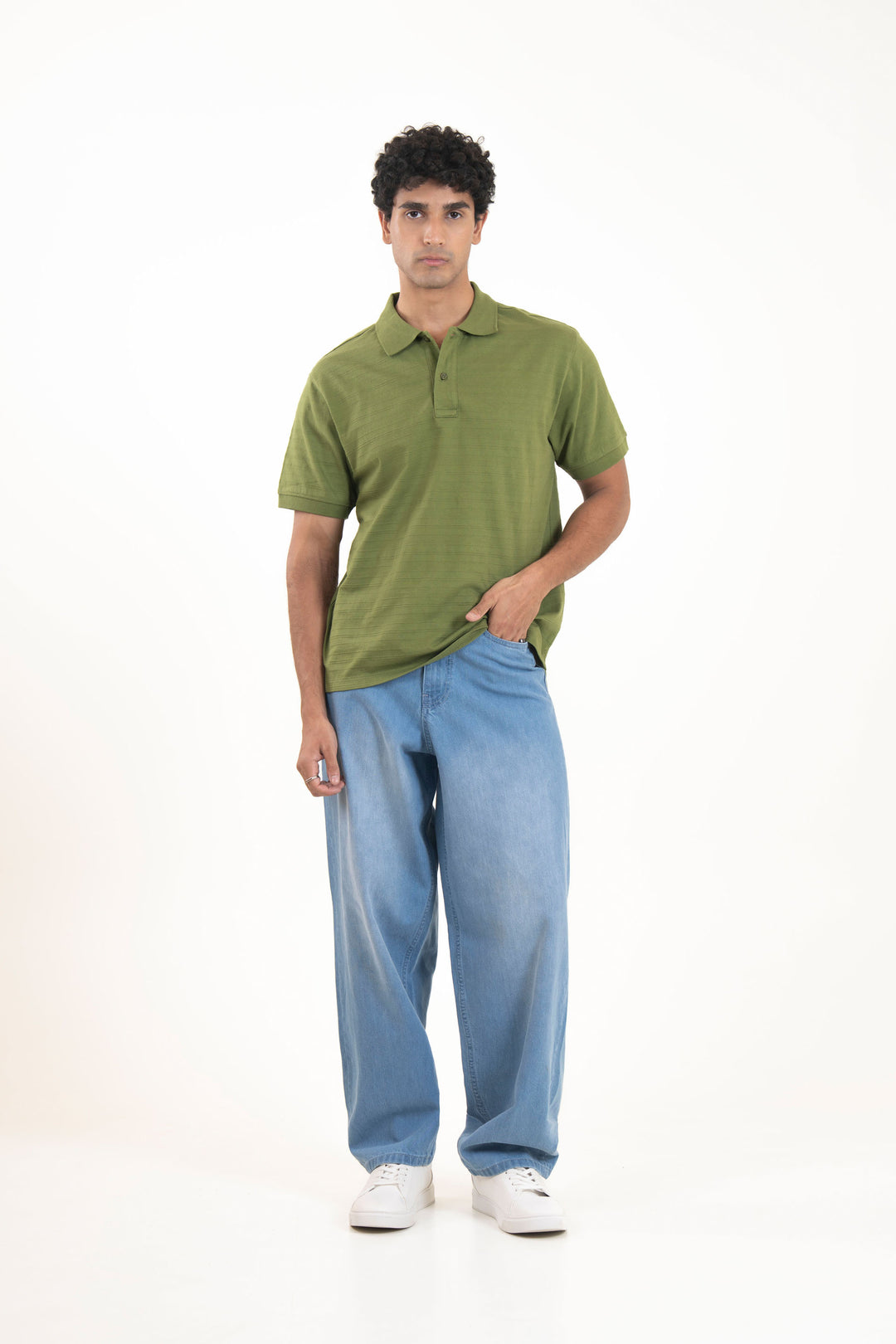 Relax Jacquard Polo