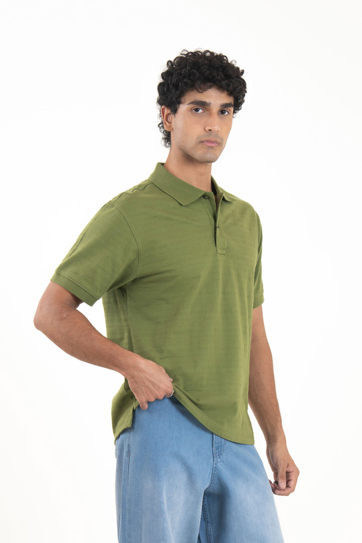 Relax Jacquard Polo