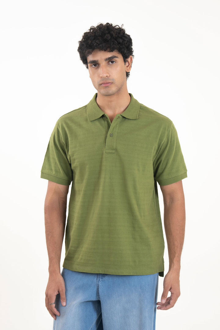 Relax Jacquard Polo