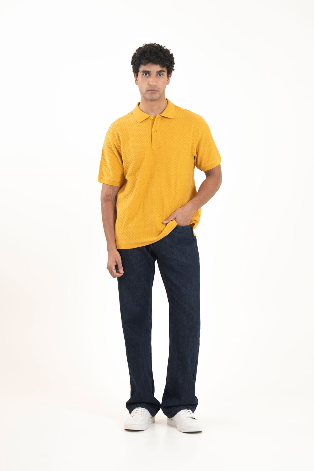 Relax Jacquard Polo
