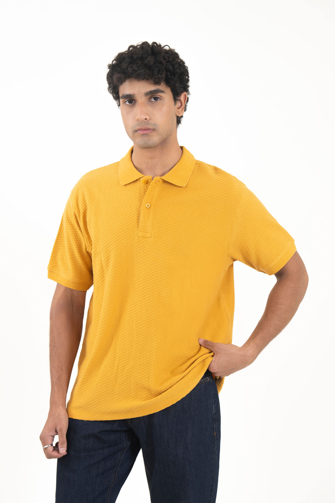 Relax Jacquard Polo