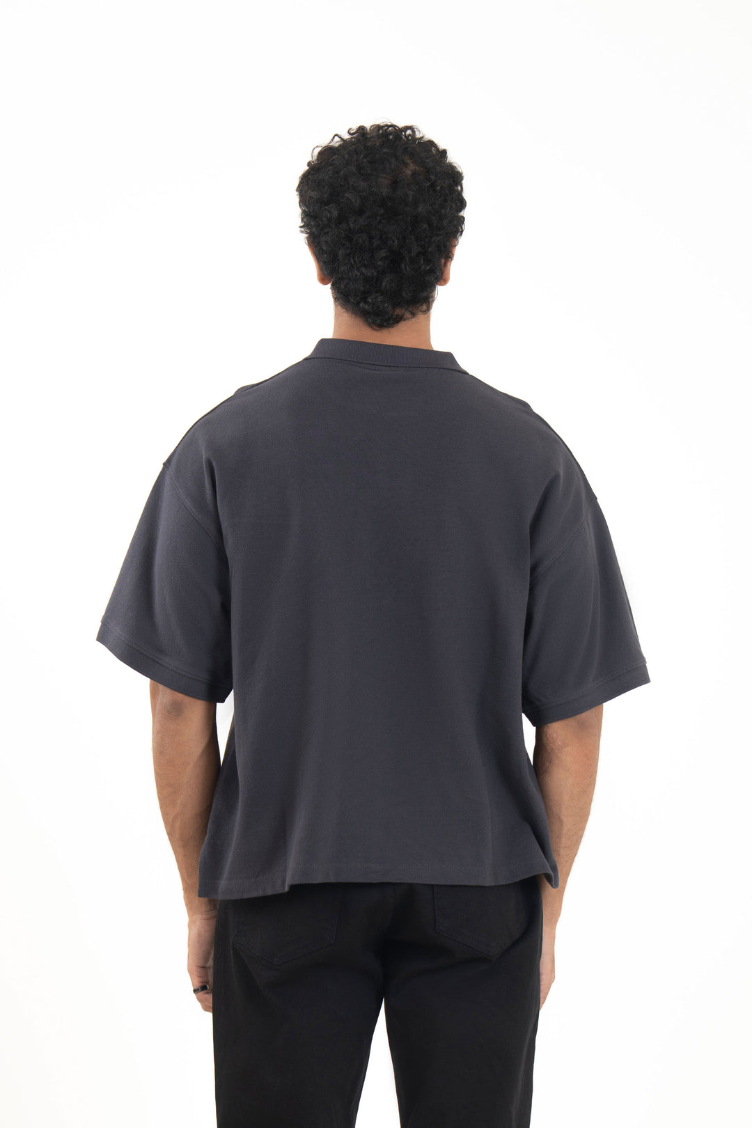 Boxy Graphic Polo