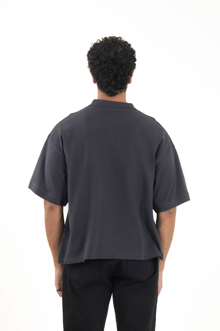 Boxy Graphic Polo