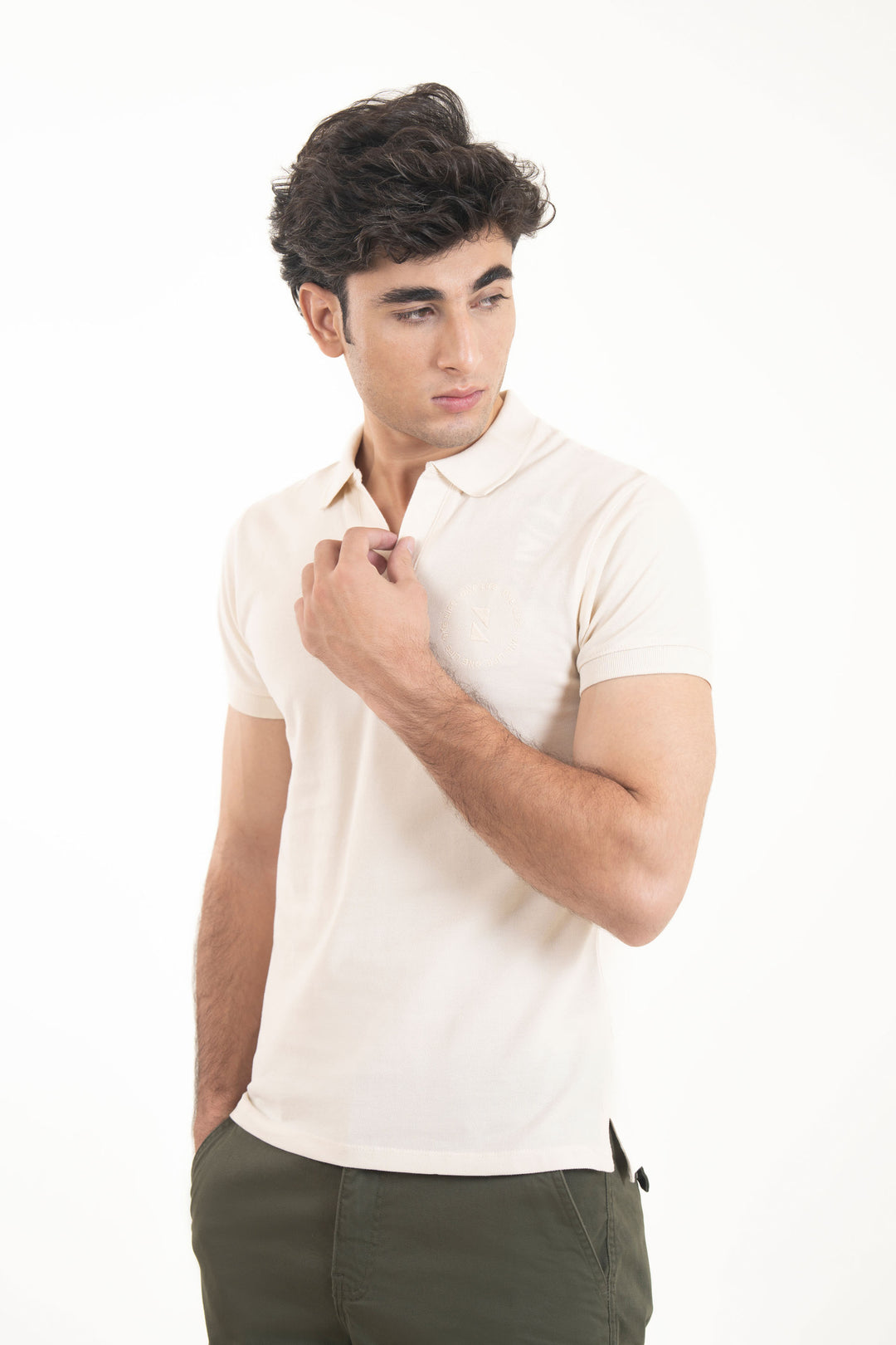 Regular Embroidered Polo