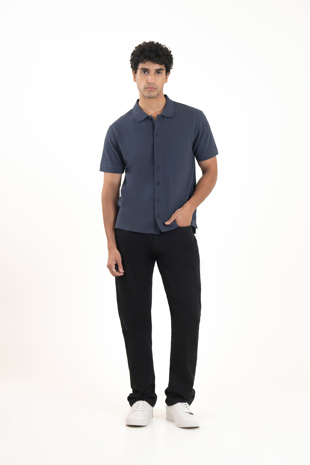Comfort Button-down Polo
