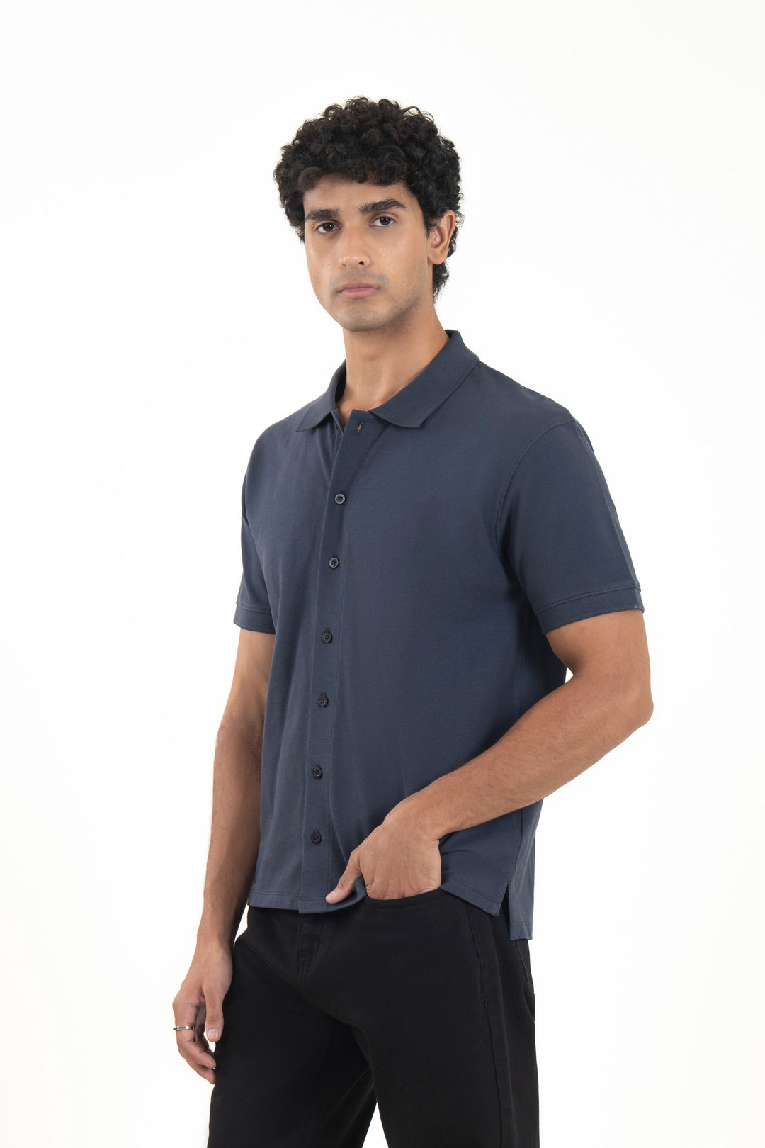 Comfort Button-down Polo