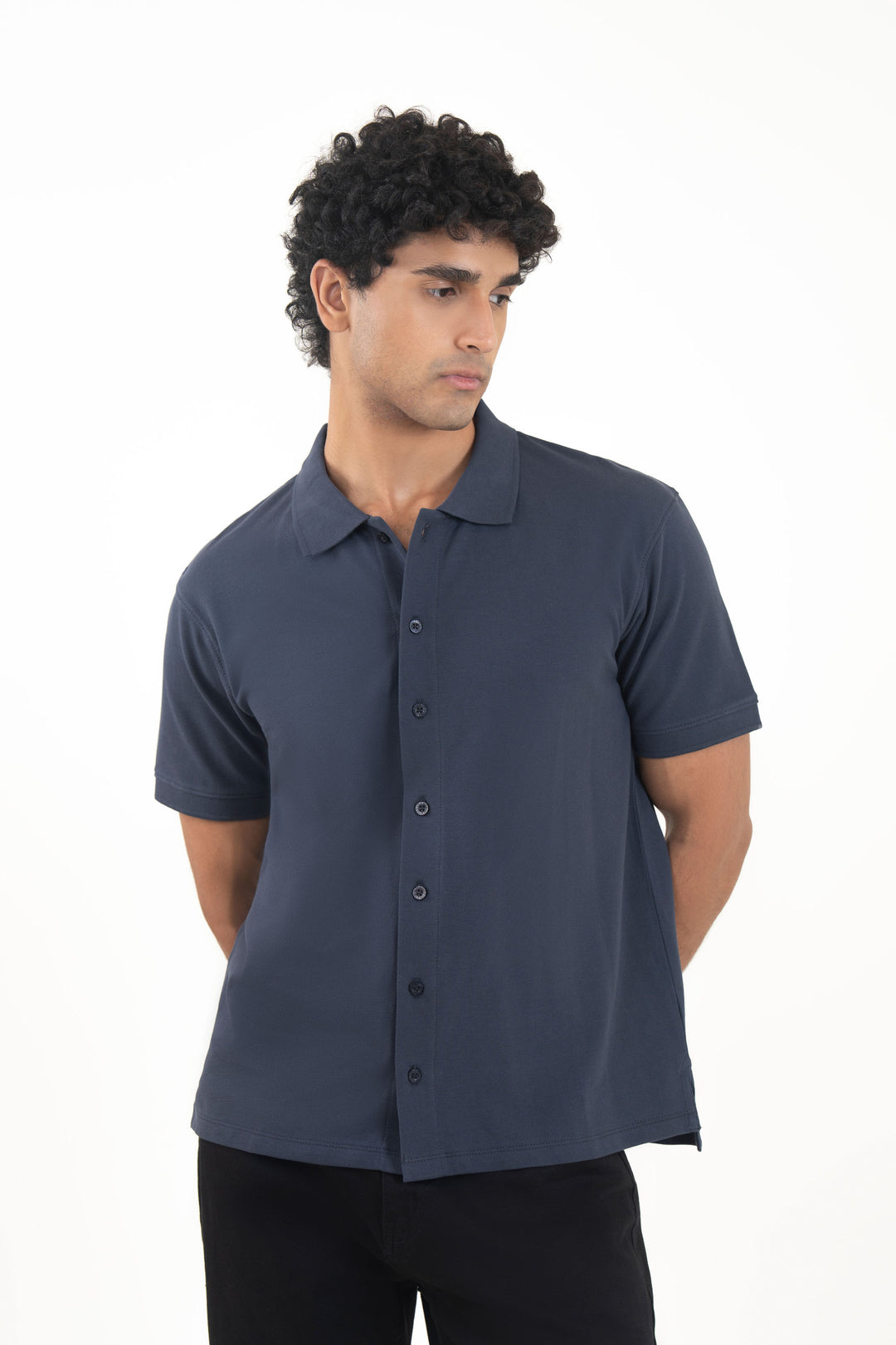 Comfort Button-down Polo
