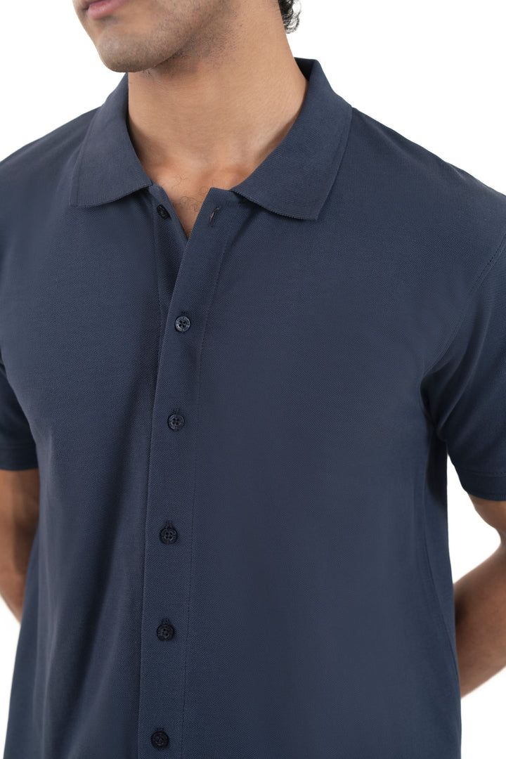 Comfort Button-down Polo