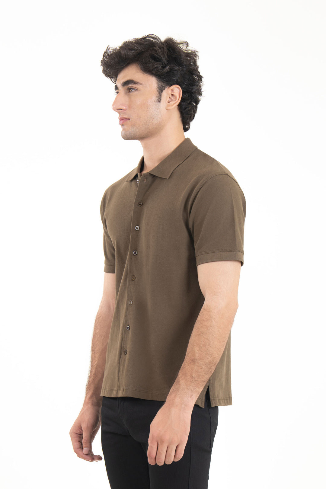 Comfort Button-down Polo