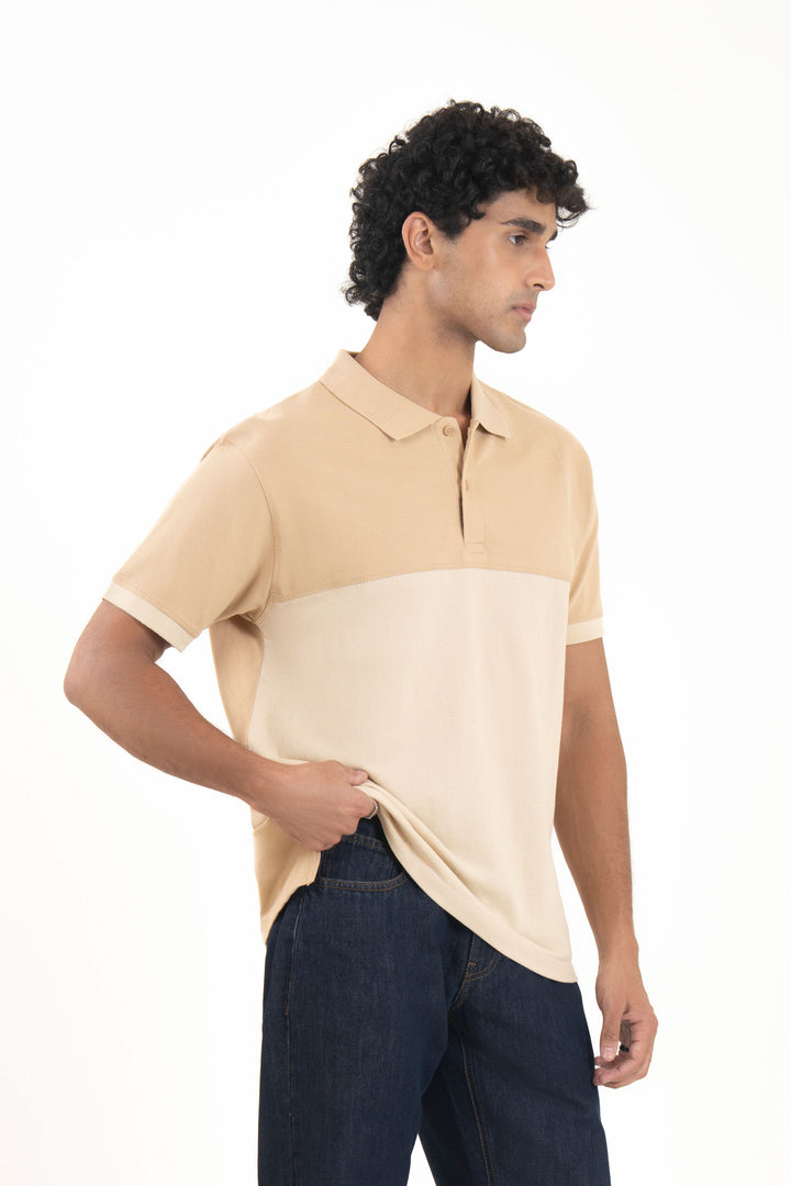 Comfort Contrasting Polo