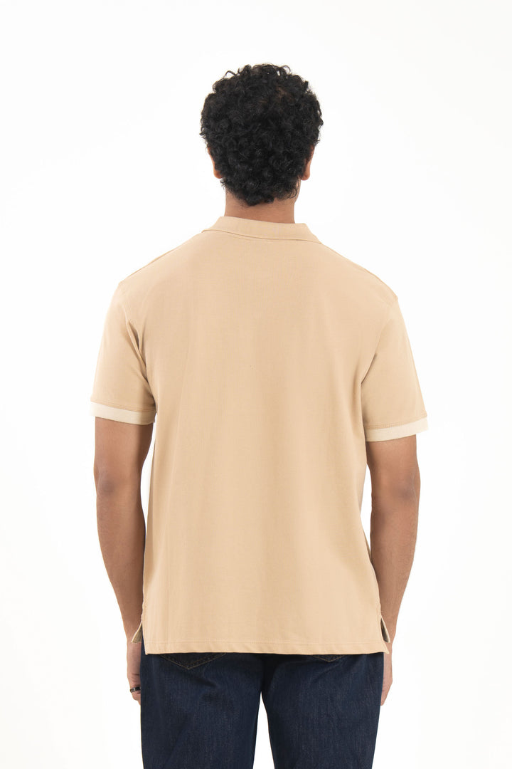 Comfort Contrasting Polo