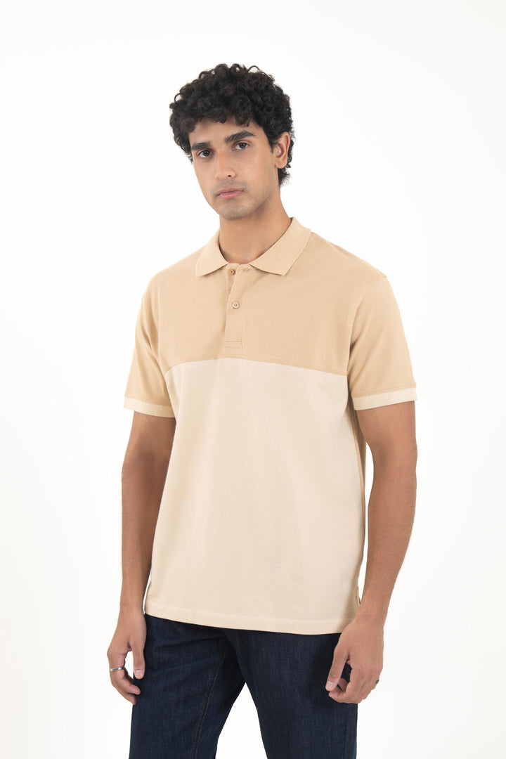 Comfort Contrasting Polo