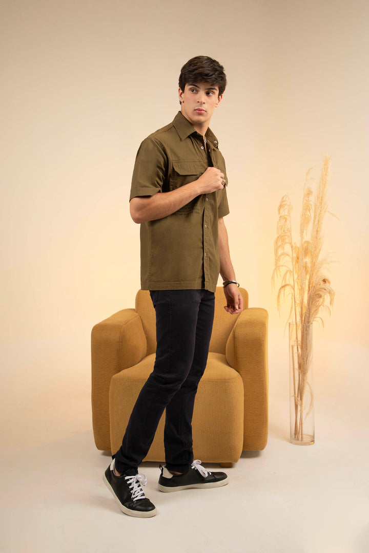 Military Shirt Olive