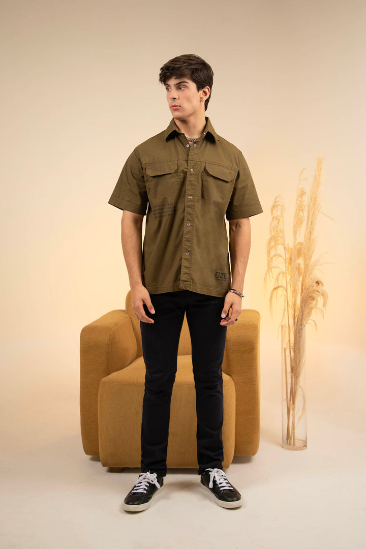 Military Shirt Olive