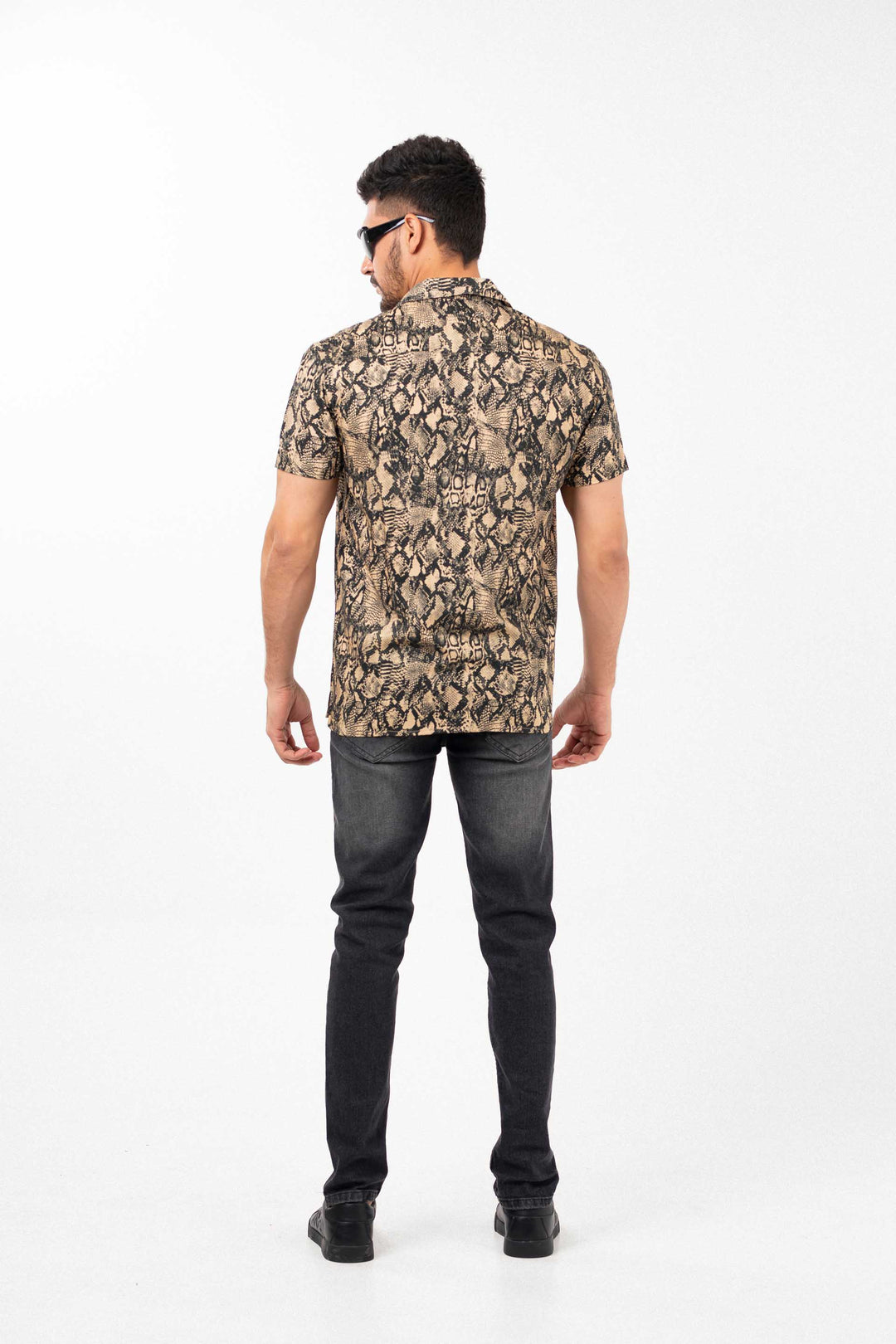 Python Shirt Black/Beige