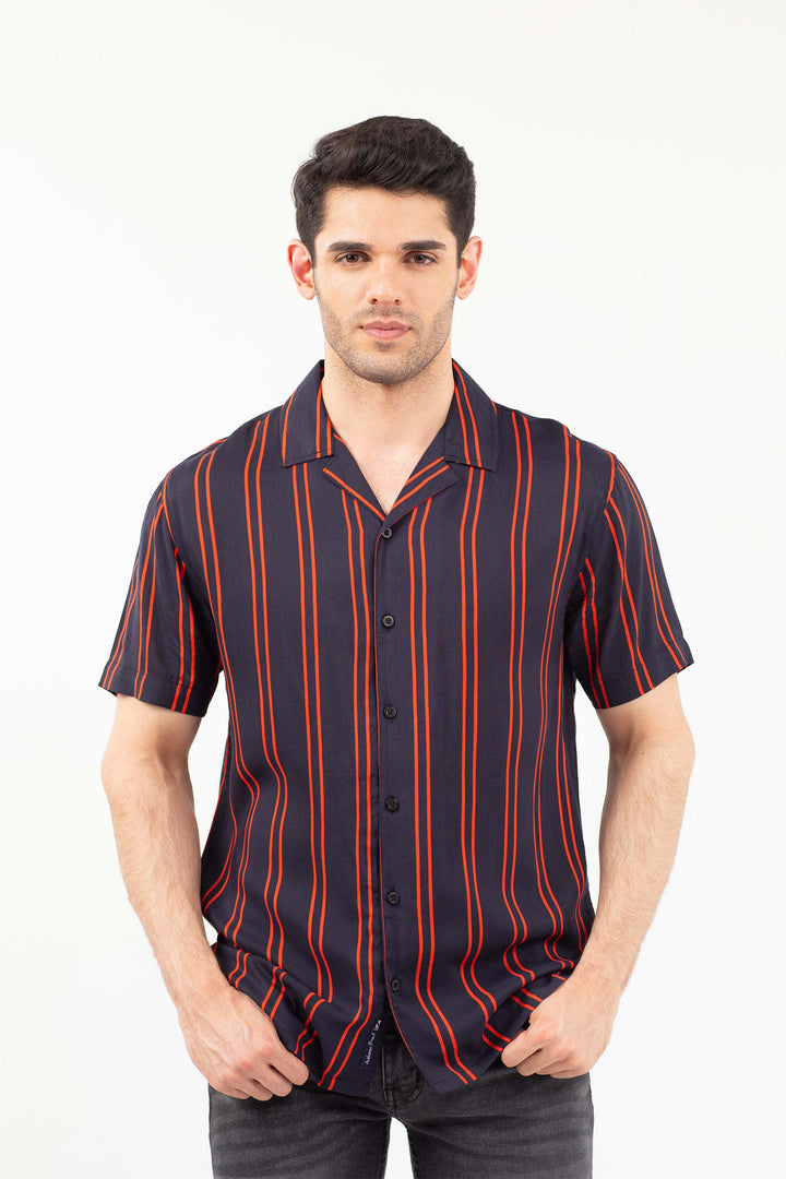 Strip Shirt Black/Red