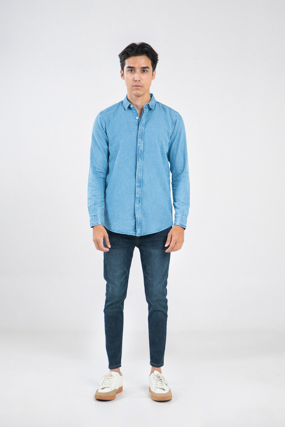 Denim Slim Shirt