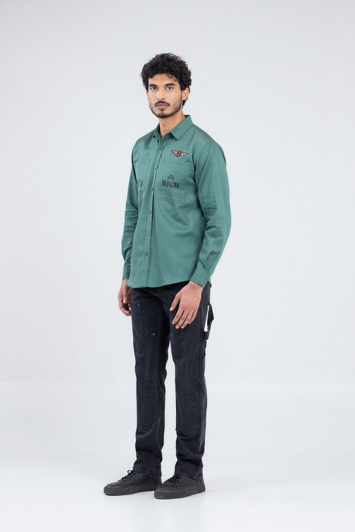 Pocketed Comfort Shirt
