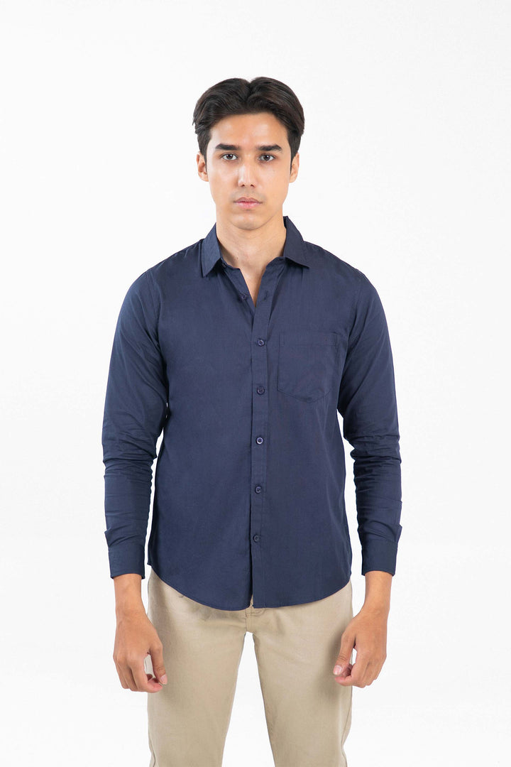 Denim Slim Shirt