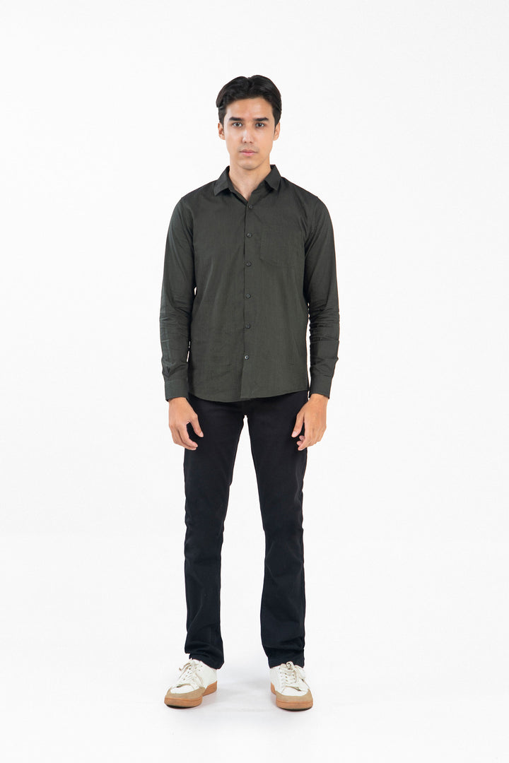 Textured Slim Shirt