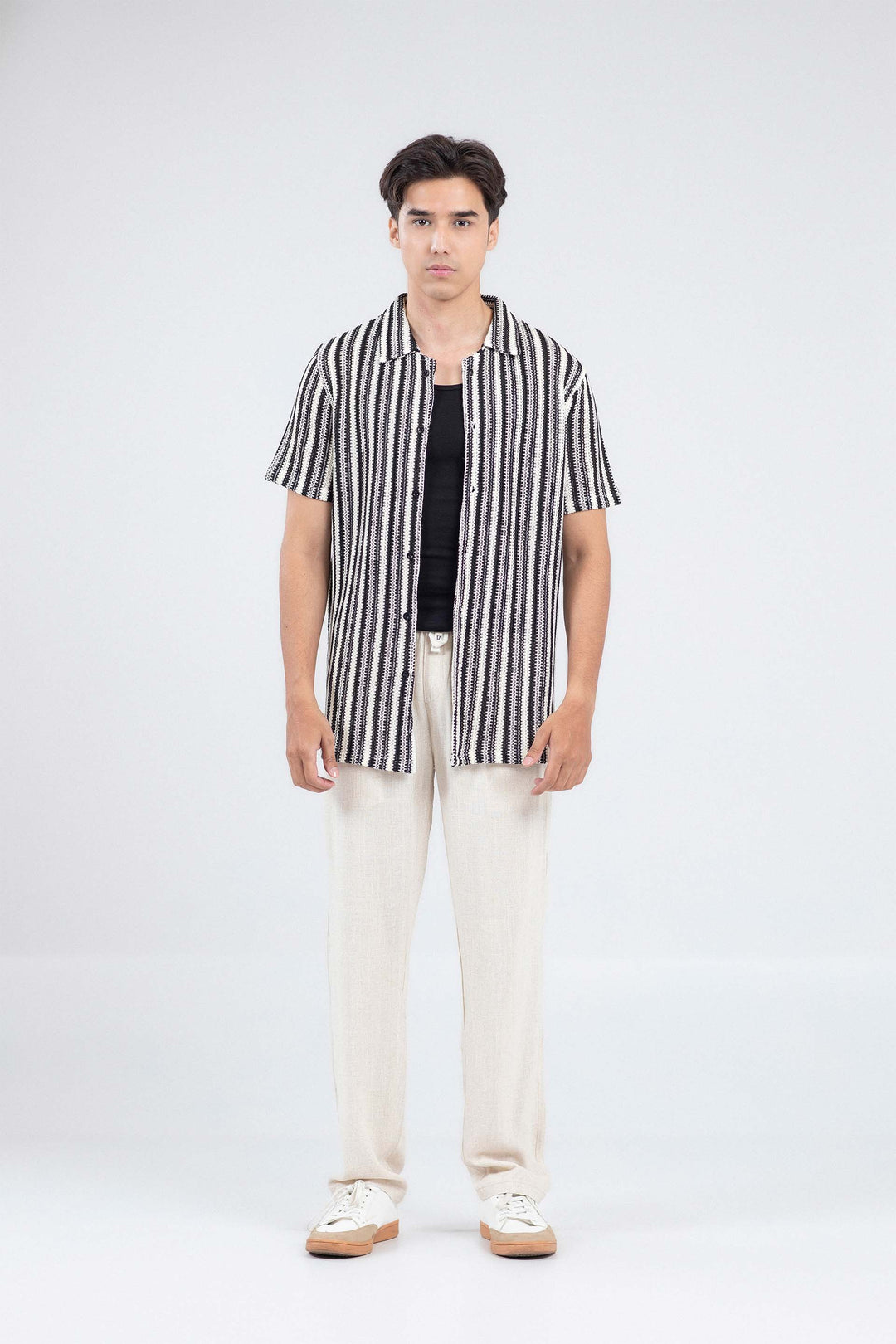 Textured Cuban Shirt