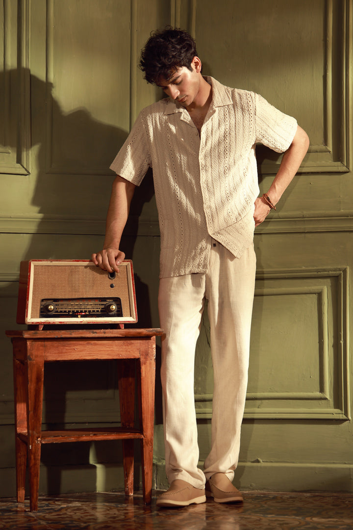 Textured Cuban Shirt