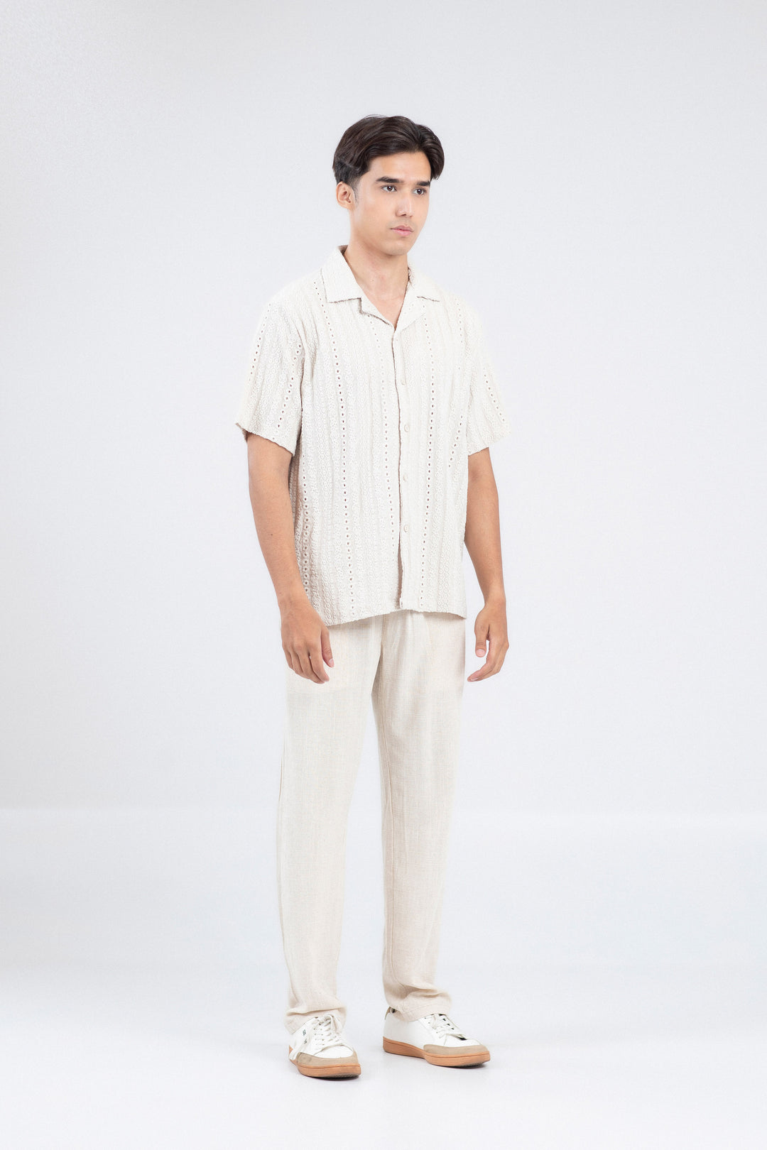 Textured Cuban Shirt