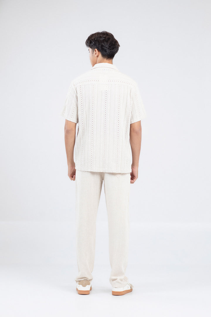 Textured Cuban Shirt