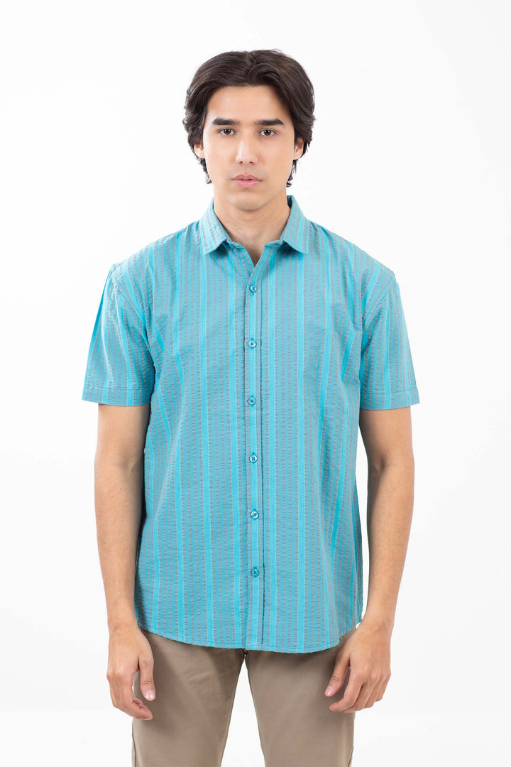 Stripe Relax Fit Shirt
