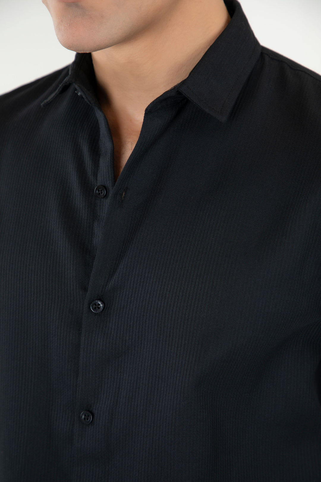 Textured Slim Shirt