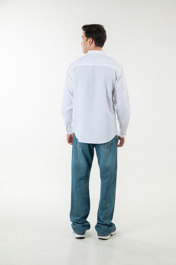 Textured Slim Shirt