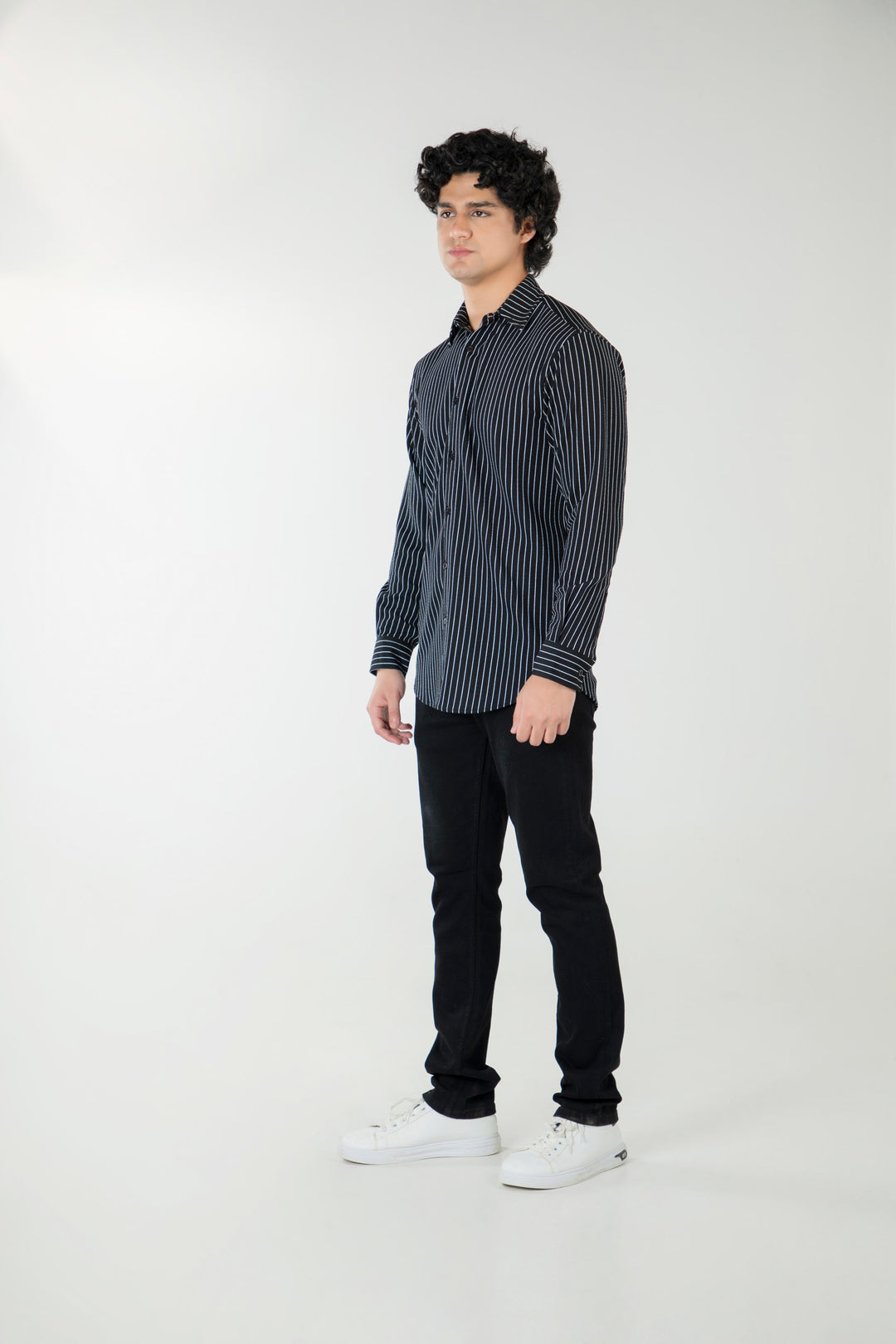 Slim Fit Stripe Shirt