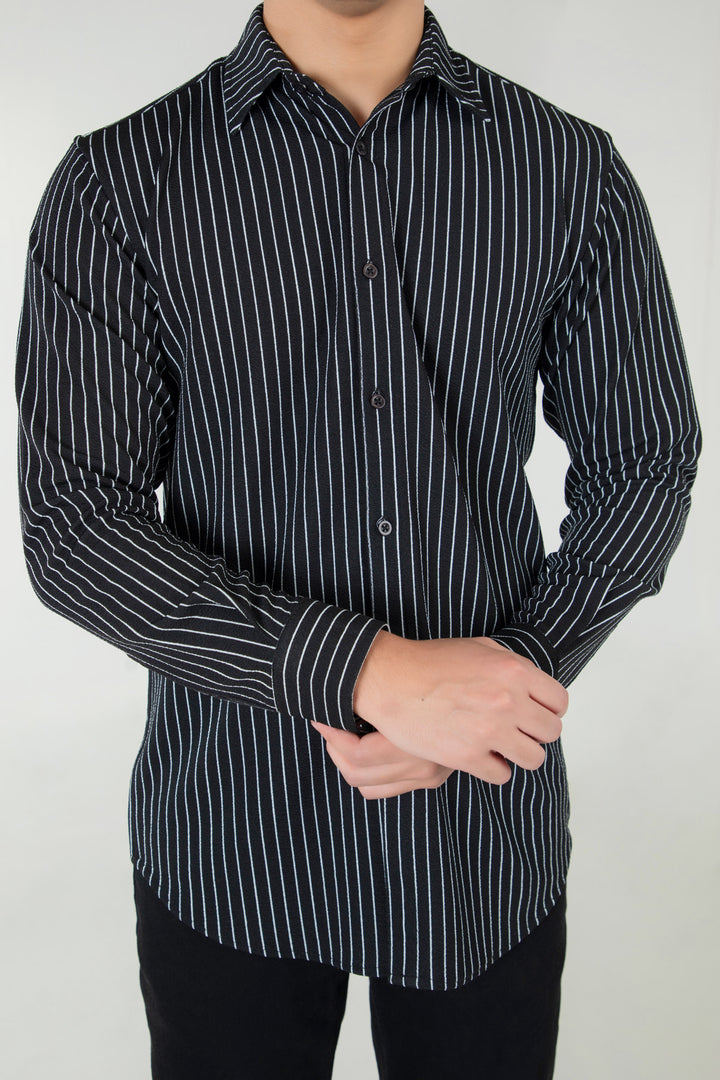 Slim Fit Stripe Shirt