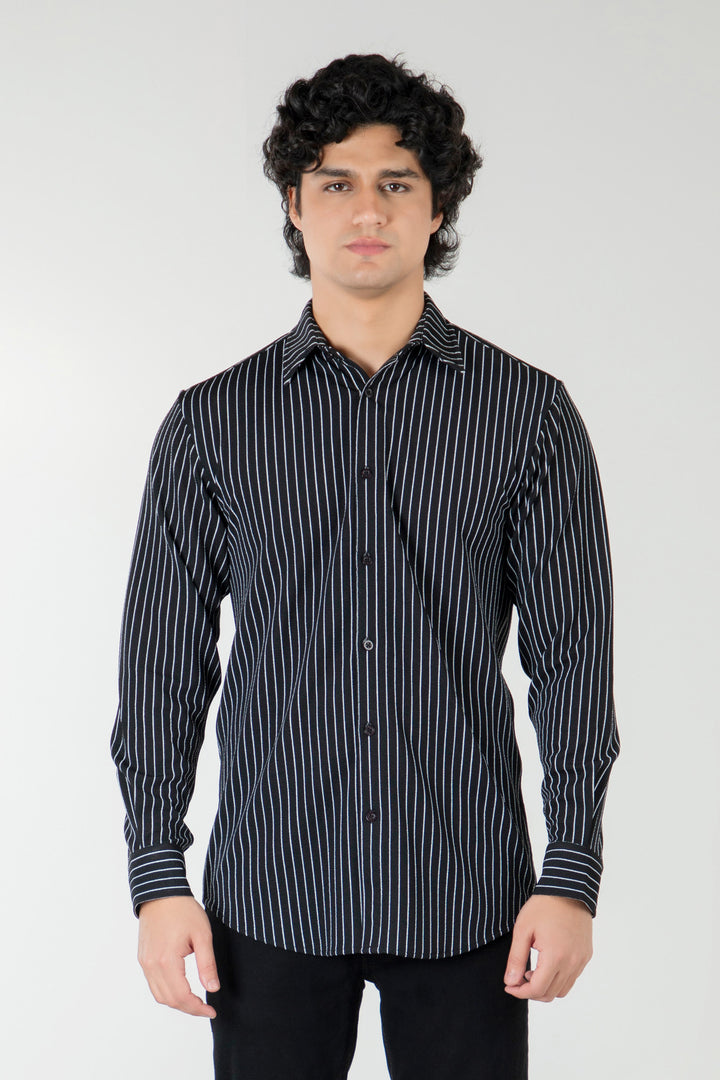 Slim Fit Stripe Shirt